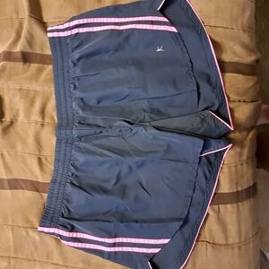 Danskin Now Women's Athletic Shorts - Grey and Pink